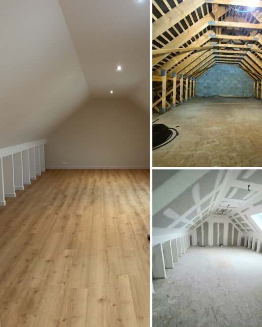 Aménagement de combles à Orvault (44700) : création d’un espace de jeux pour enfants de 60 m²