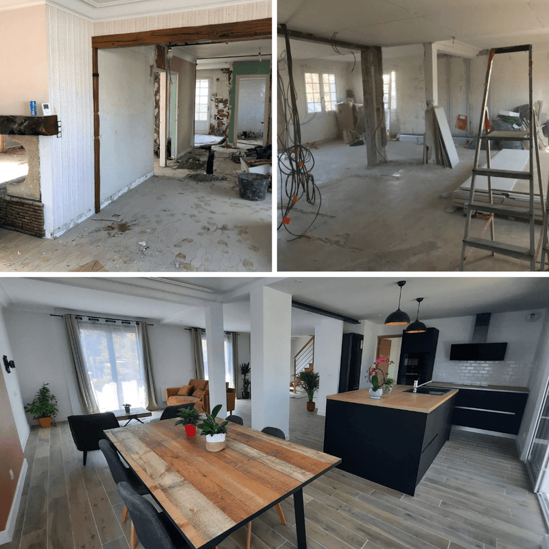 Rénovation complète d’une maison des années 70 – Basse-Goulaine (44115)