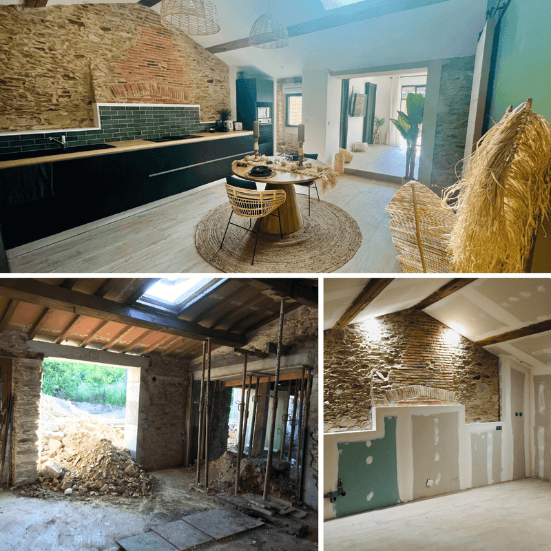 Réhabilitation d’une Grange & Extension Ossature Bois – Les Sorinières (44)