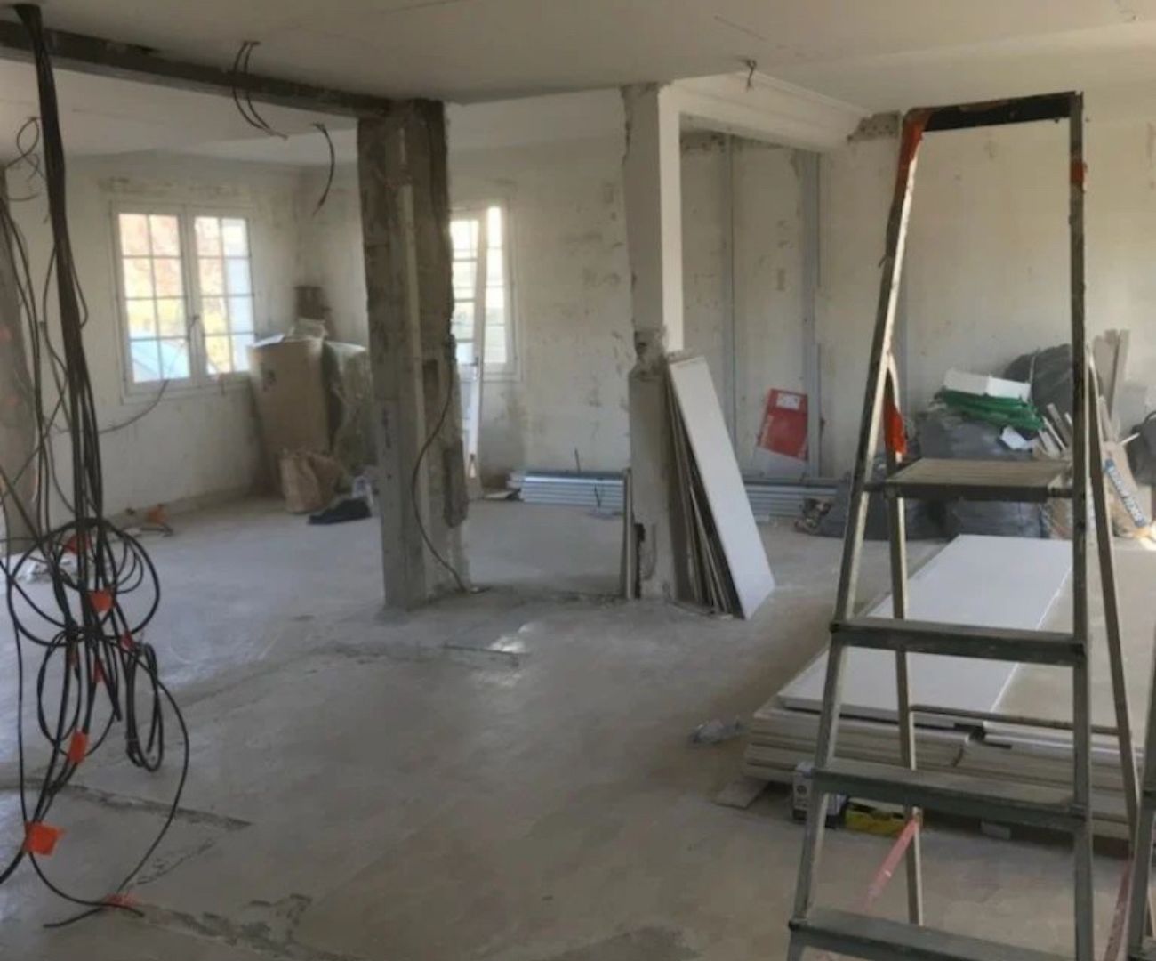 En cous de rénovation électricité et placo-platre - Basse Goulaine