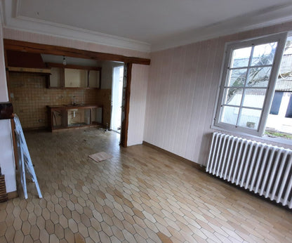 avant rénovation cuisine salon- Basse Goulaine