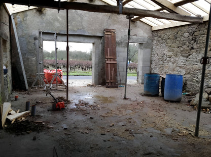 Traaux en cours dune masion ancienne à Maisdon sur Sèvre (44)