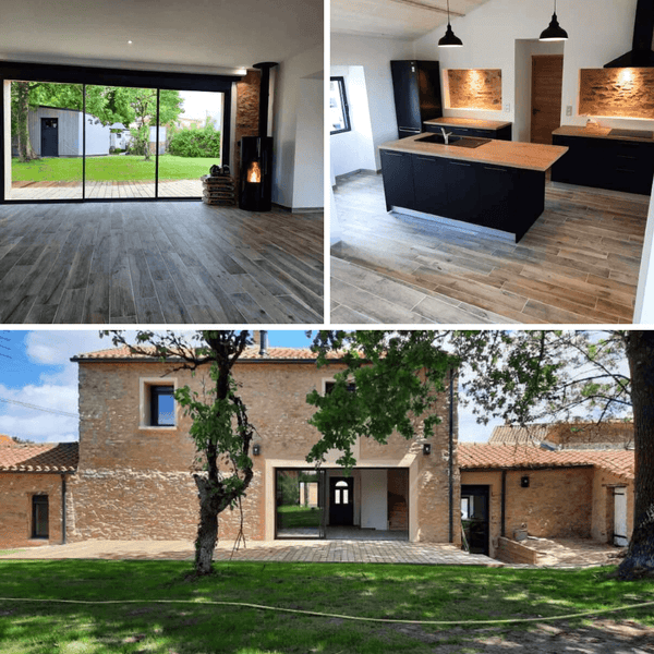Rénovation d’une Longère & Construction d’un Garage