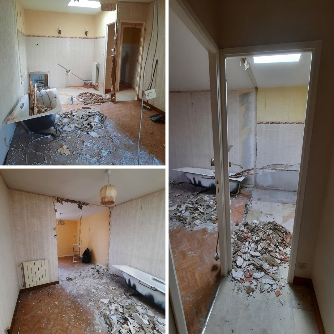 Rénovation intérieur d’une maison de 210 m² St Sébastien sur Loire (44)