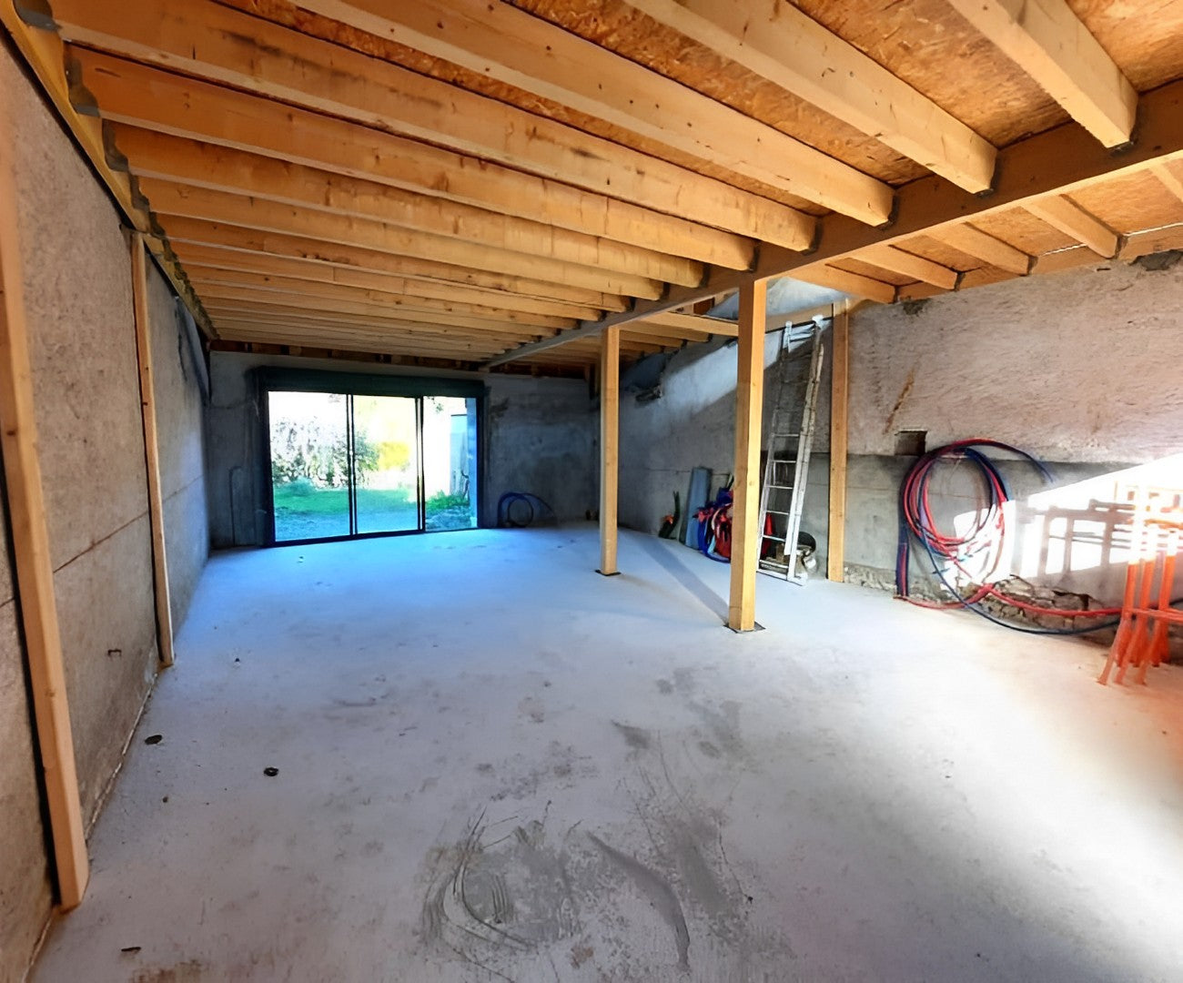 Ancien pressoir hors d’eau hors d’air après surélévation à Vertou (44)