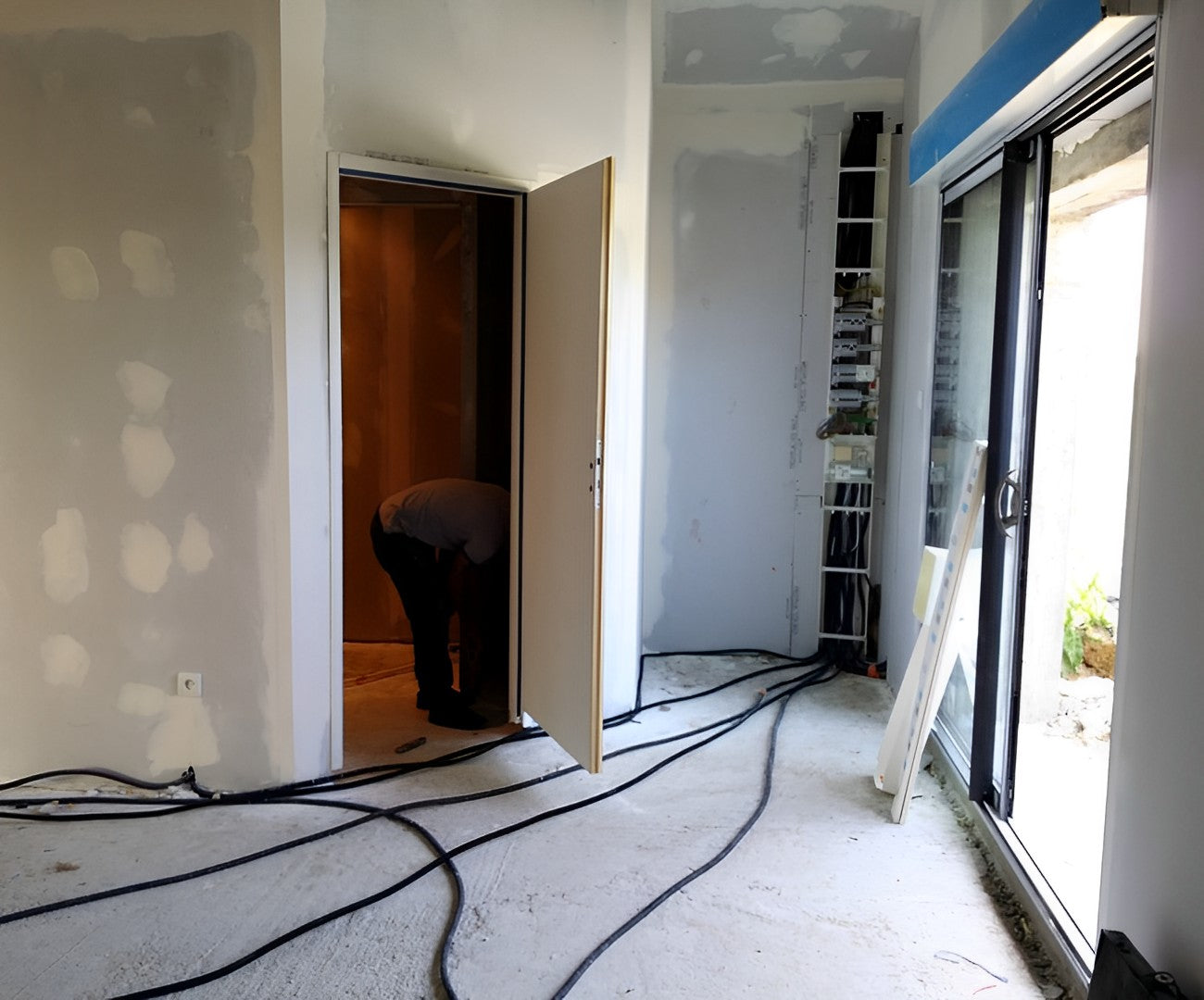 travaux d'électricité d'une grange à Maisdon sur sèvre